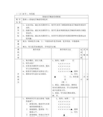 足球传球初级技巧教学（掌握传球技巧，提升足球水平）