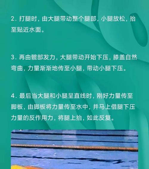 掌握游泳技巧，畅游1000米（以水中舞姿征服泳池，尽情释放身体的能量）